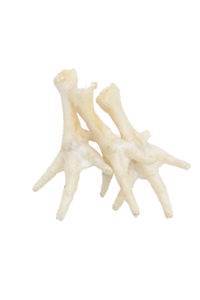 przysmaki dla psa appetit, suszone kurze łapki, białe