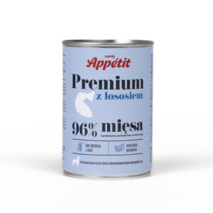 karma mokra z&nbsp;łososiem w&nbsp;puszce